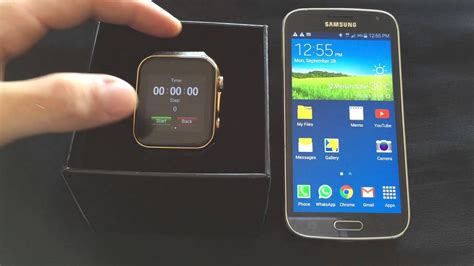 Scinex SW20 Smartwatch Instructional Tutorial Step.